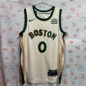 Nike Jayson Tatum White Boston Celtics Jersey
